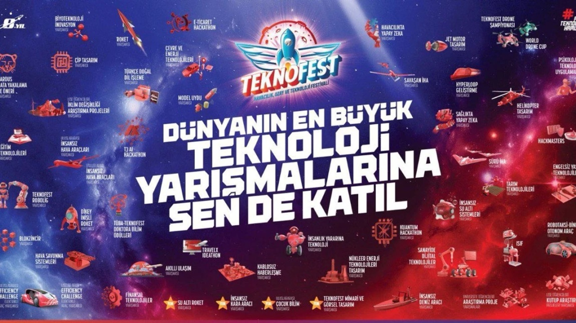 TEKNOFEST 2025 Uluslararası Çocuk Bilim Yarışması başlıyor!